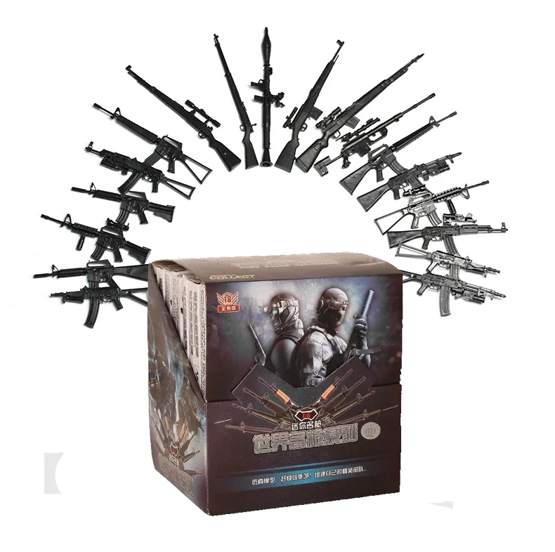Model Kit Weapons - 4D Senjata Bagian Lama 18 Buah/Set