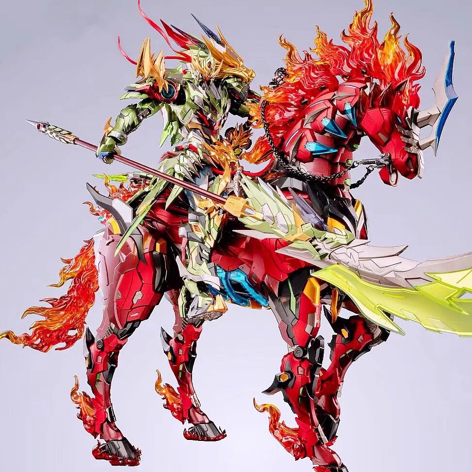 Model Kit Zhao Yun - Figur Aksi Mecha Toy Motor Nuklir
