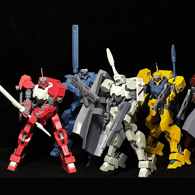 Model Kit Barbatos - Kit Model Perakitan Trident HG 1/144