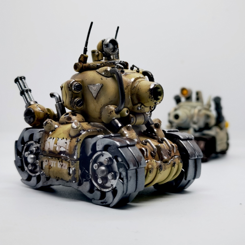 Model Kit Metal Slug - Tersedia Siput Logam Seri X Model