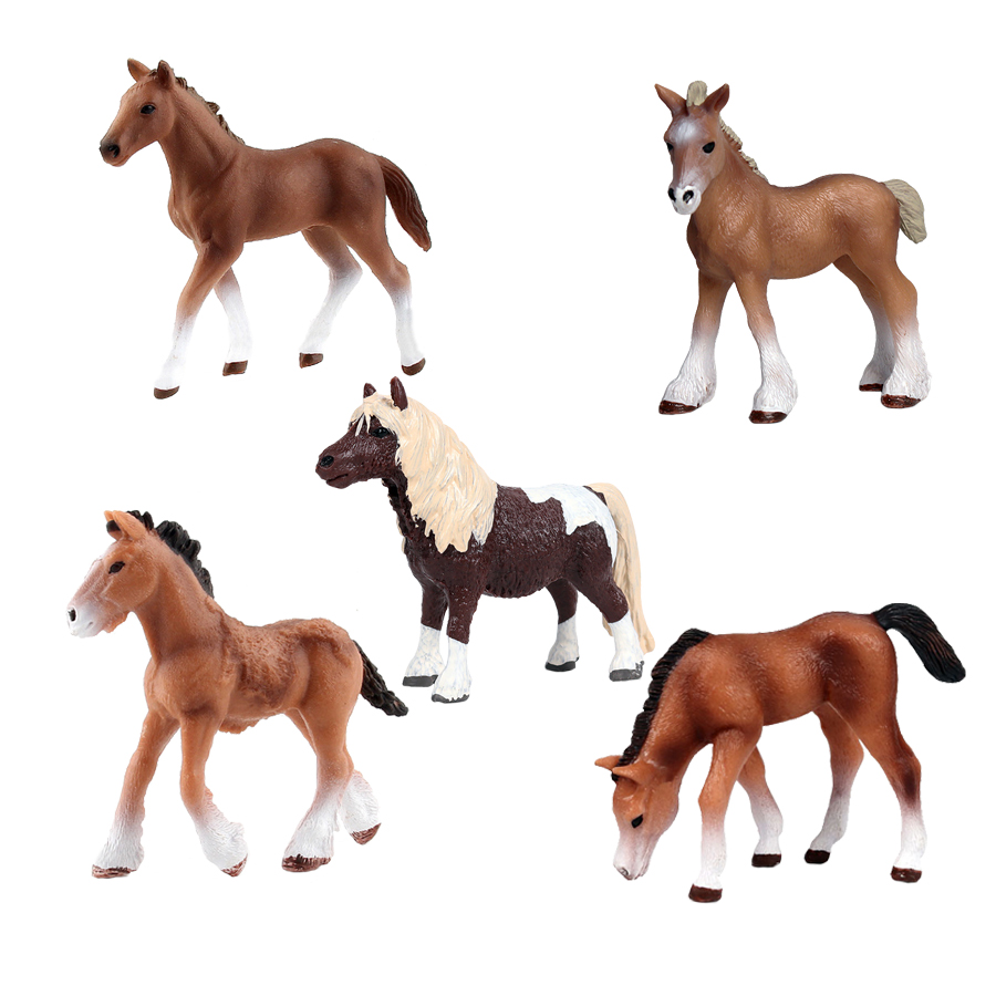 Model Kit Horse - Patung kuda Shire tokoh Arab Model