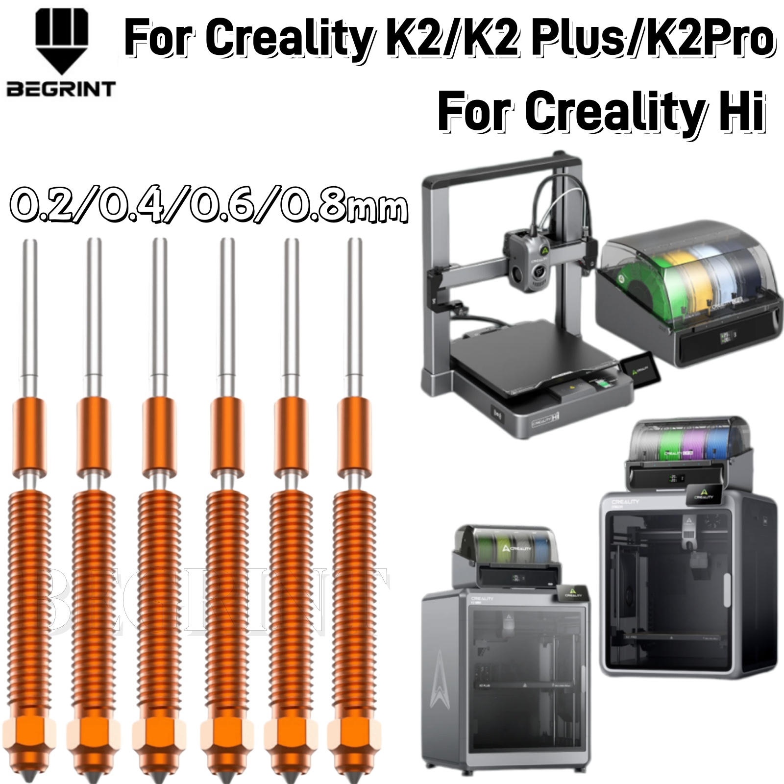 Model Kit Unicorn - Untuk Creality K2/K2 Plus/K2 Pro Unicorn