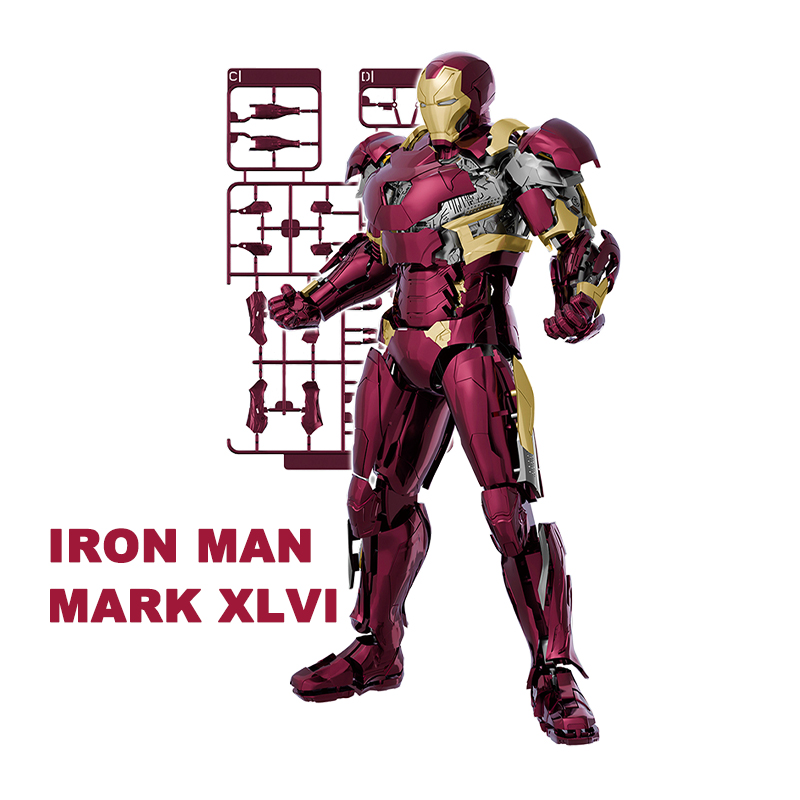 Model Kit Iron Sickle - Figur Anime Fondjoy Iron Man MK46