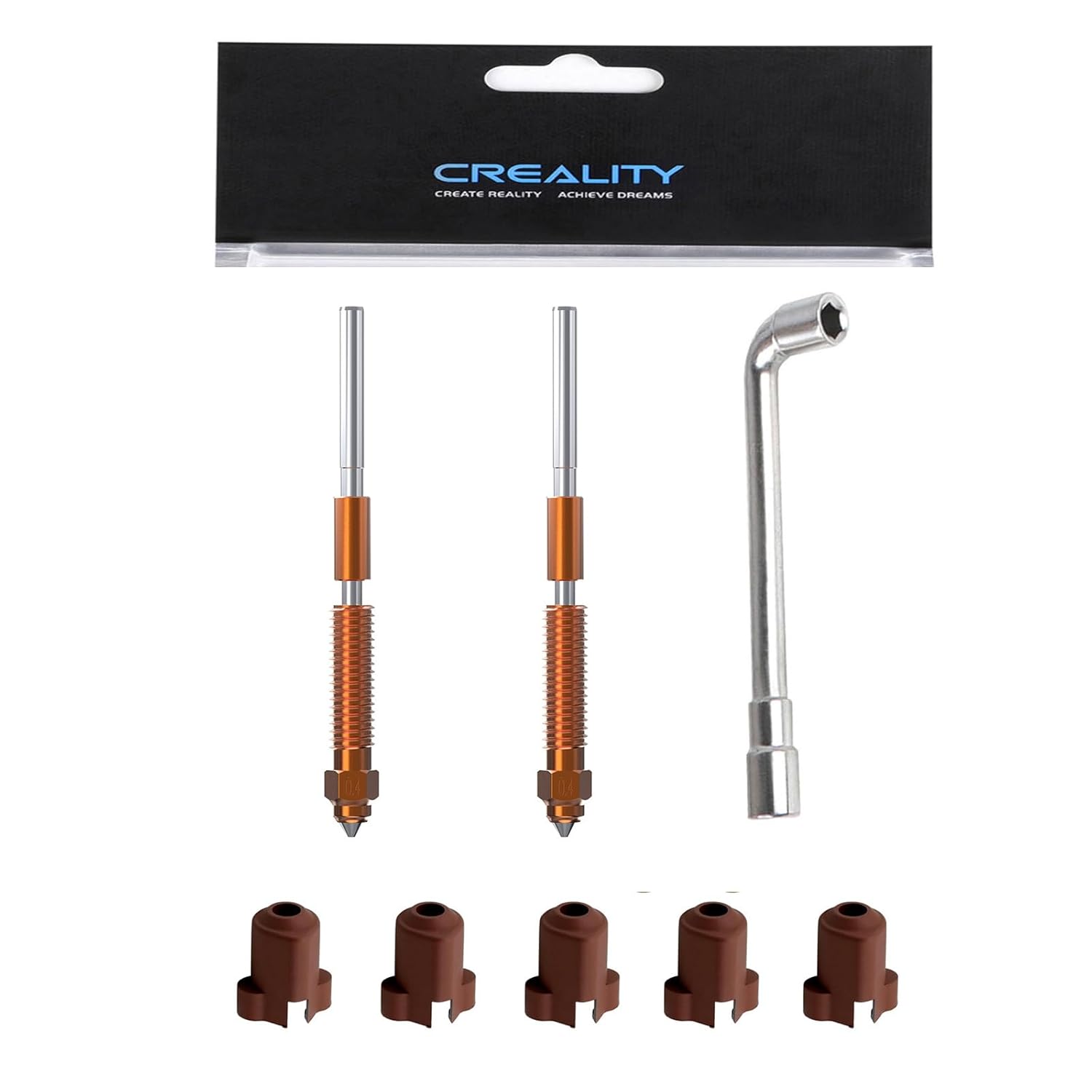 Model Kit Unicorn - 1/3/5 Buah Nosel Creality K1C, untuk