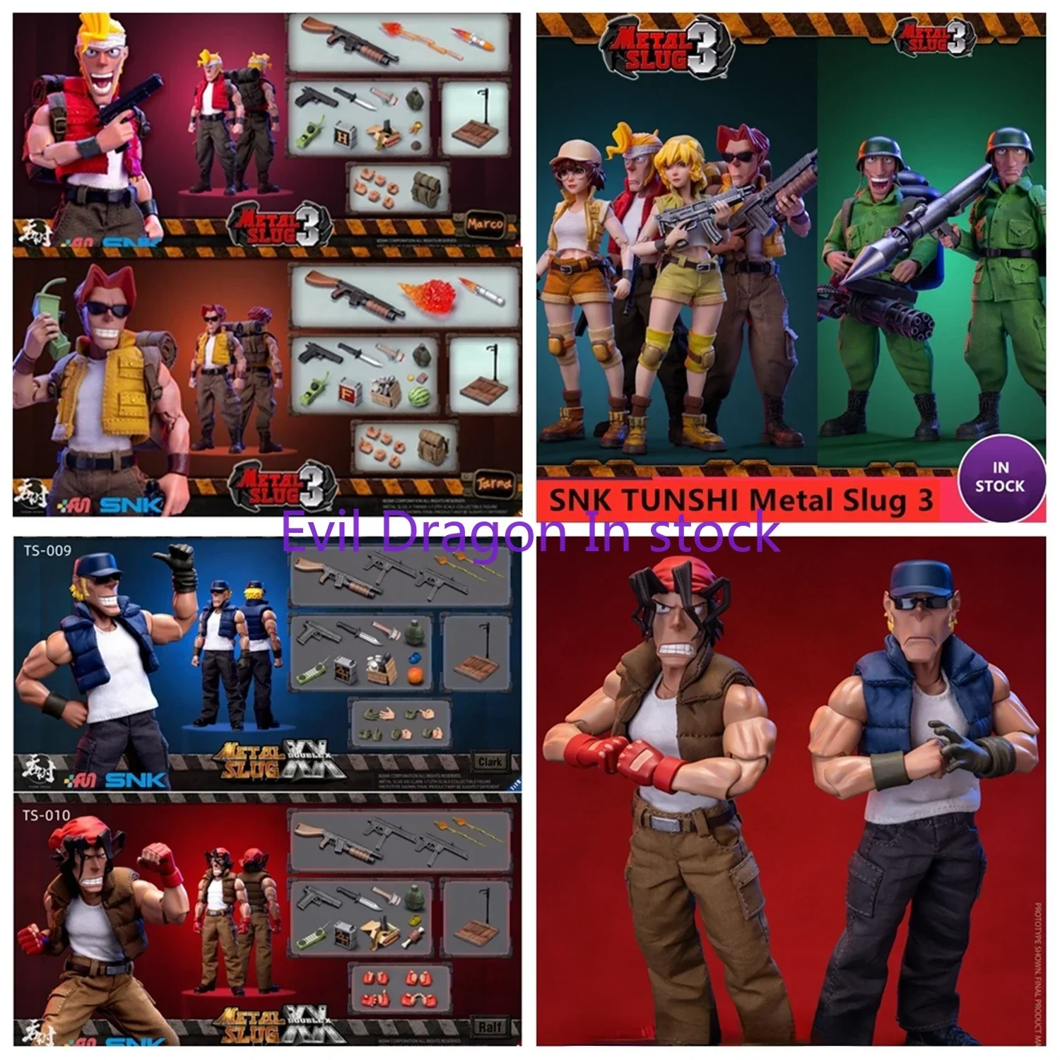 Model Kit Metal Slug - 【TUNSHI Studio Asli SNK Model Resmi