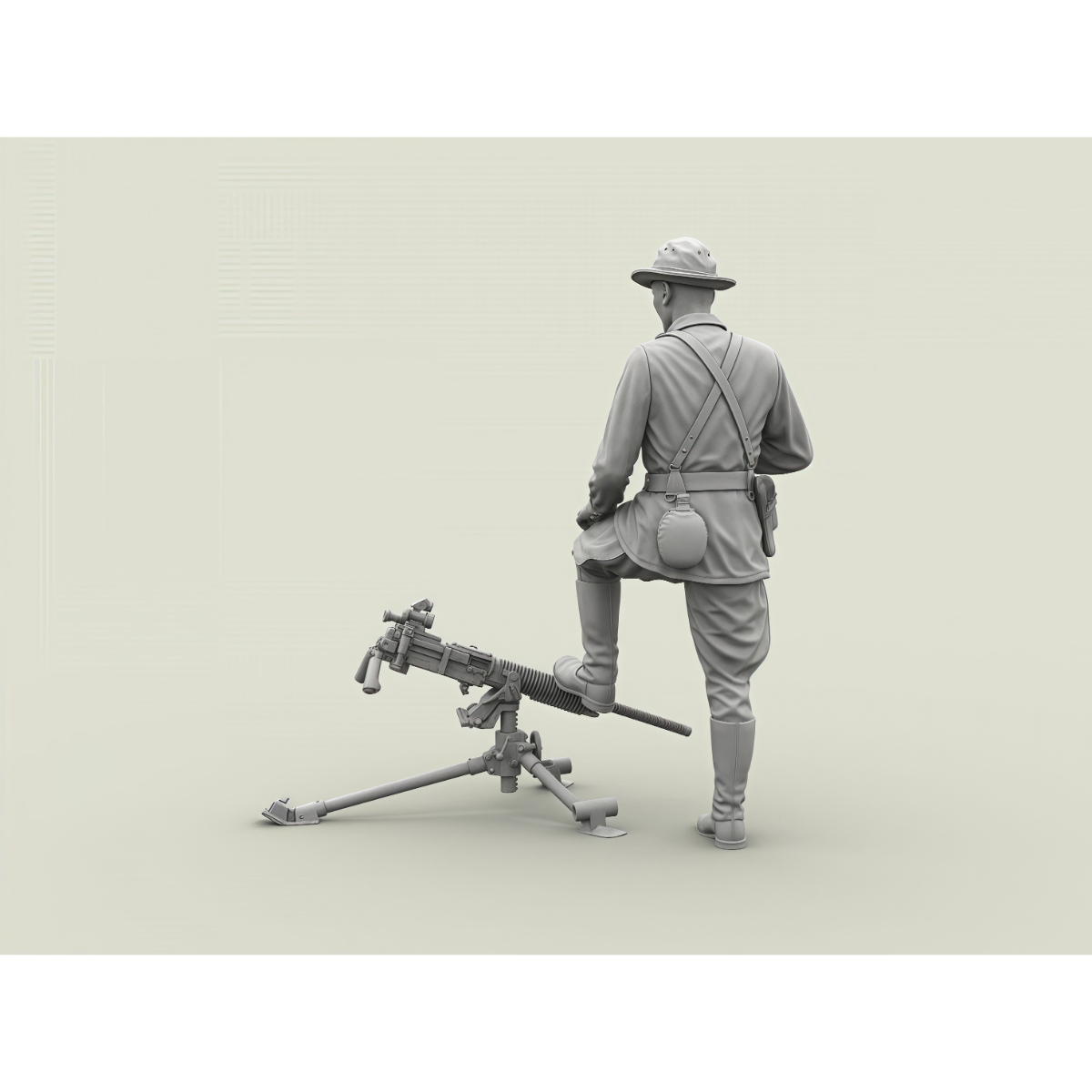 Model Kit Weapons - Kit model resin skala 1/35 yang