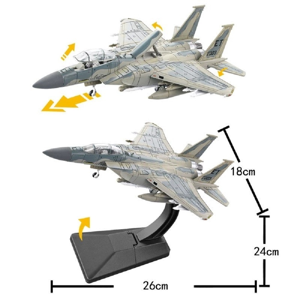 Model Kit Jet - Kit Model Perakitan Cepat F-15 Eagle