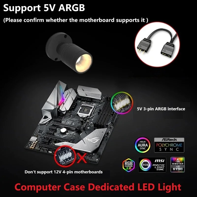 Lampu Sorot LED Mini QITU 1W 3 - Model Kit Display Case ulasan dan harga