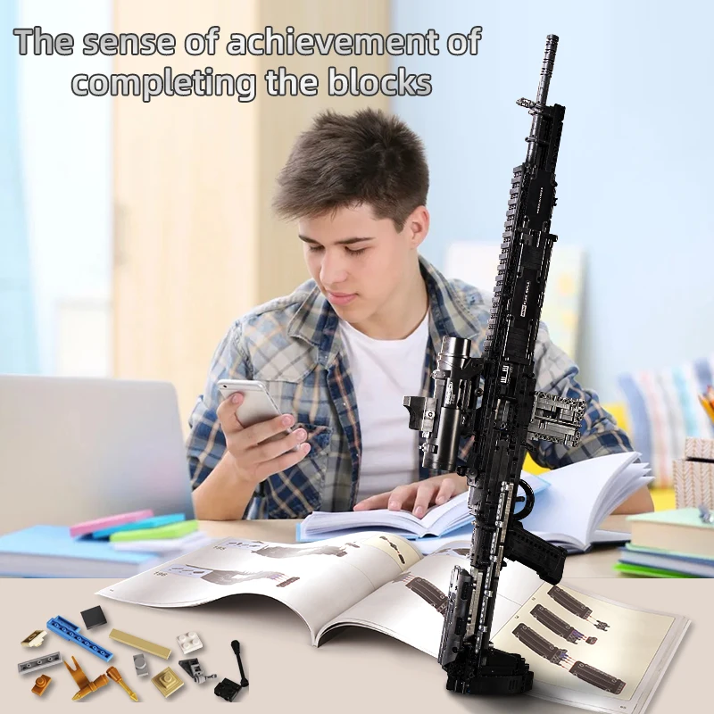 Militer MK14 pertempuran senap - Model Kit Weapons ulasan dan harga