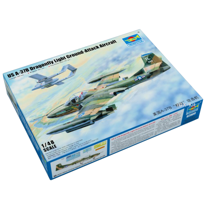 Trumpeter 02889 1/48 US A-37B  - Model Kit Jet ulasan dan harga