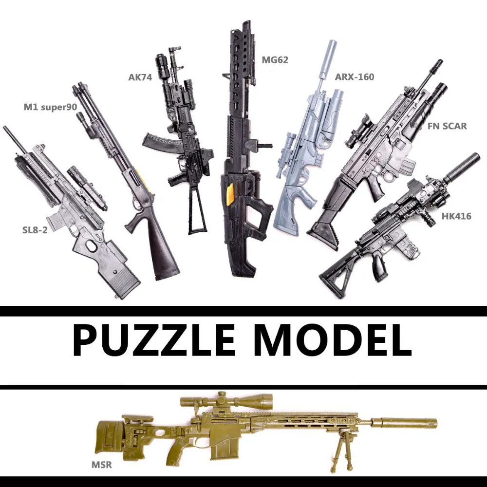 1/6 Model Senjata Rakitan Sena - Model Kit Weapons ulasan dan harga