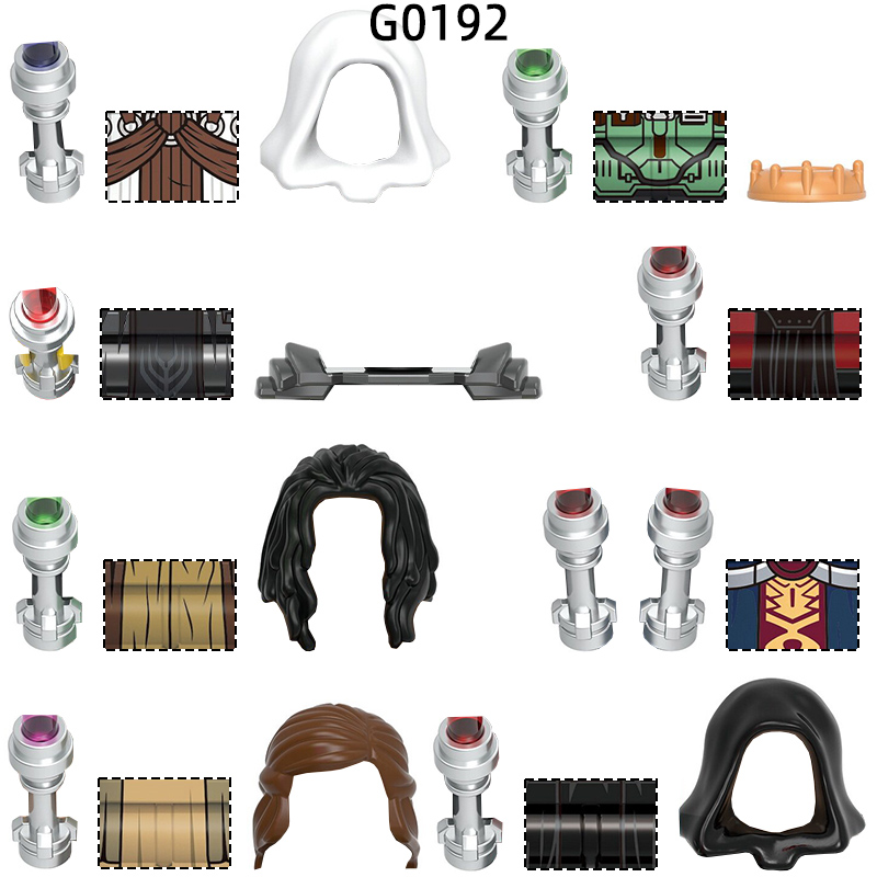 Set Mainan Figur Aksi G0192, C - Model Kit Weapons ulasan dan harga