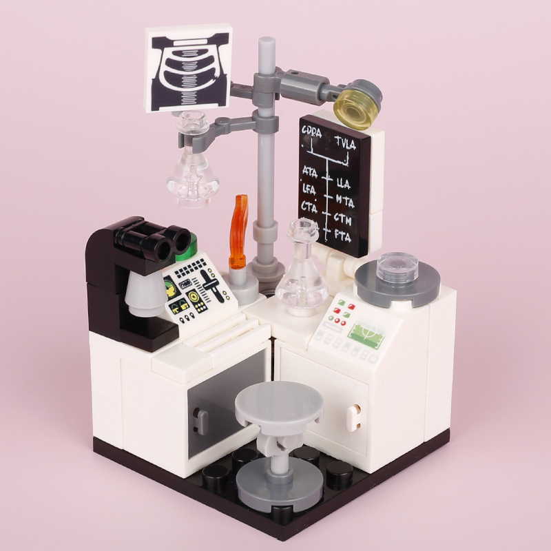MOC City Lab laboratorium Kit  - Model Kit Zhao Yun ulasan dan harga