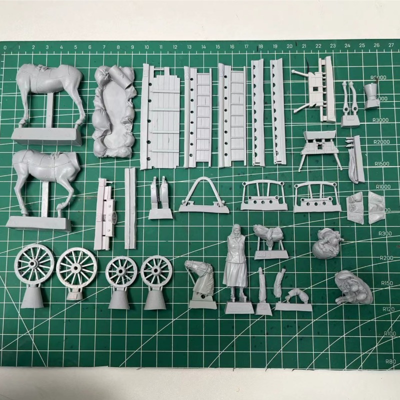 Kit Rakitan Model Figur Resin  - Model Kit Horse ulasan dan harga