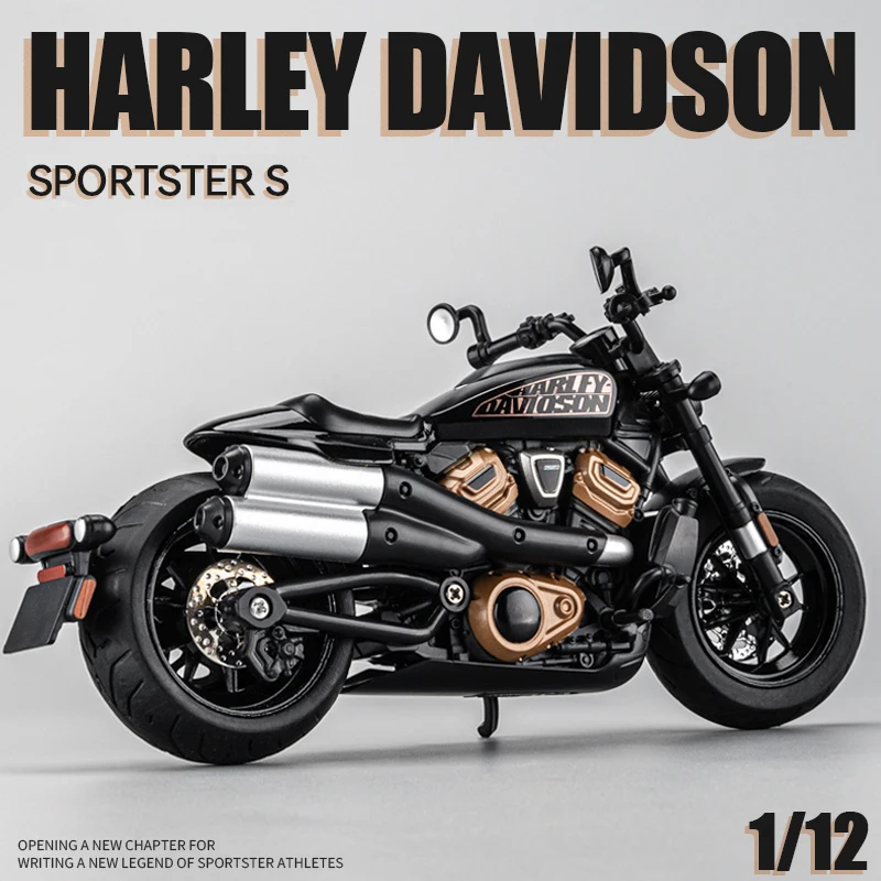 1/12 Harley Davidson Sportster - Model Kit Aoshima ulasan dan harga