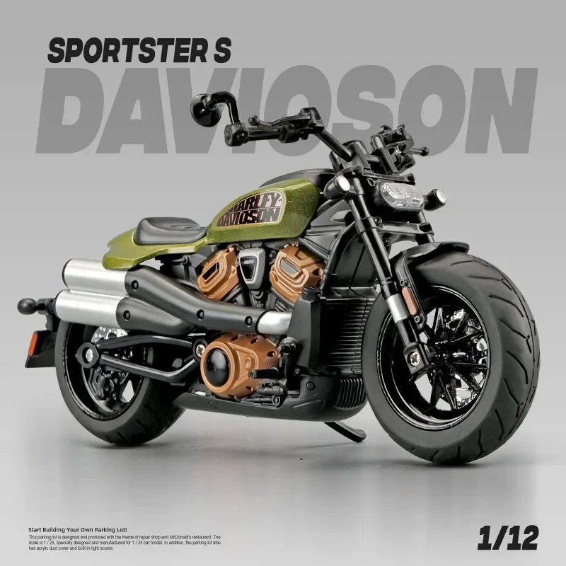 1/12 Harley Davidson Sportster - Model Kit Aoshima ulasan dan harga