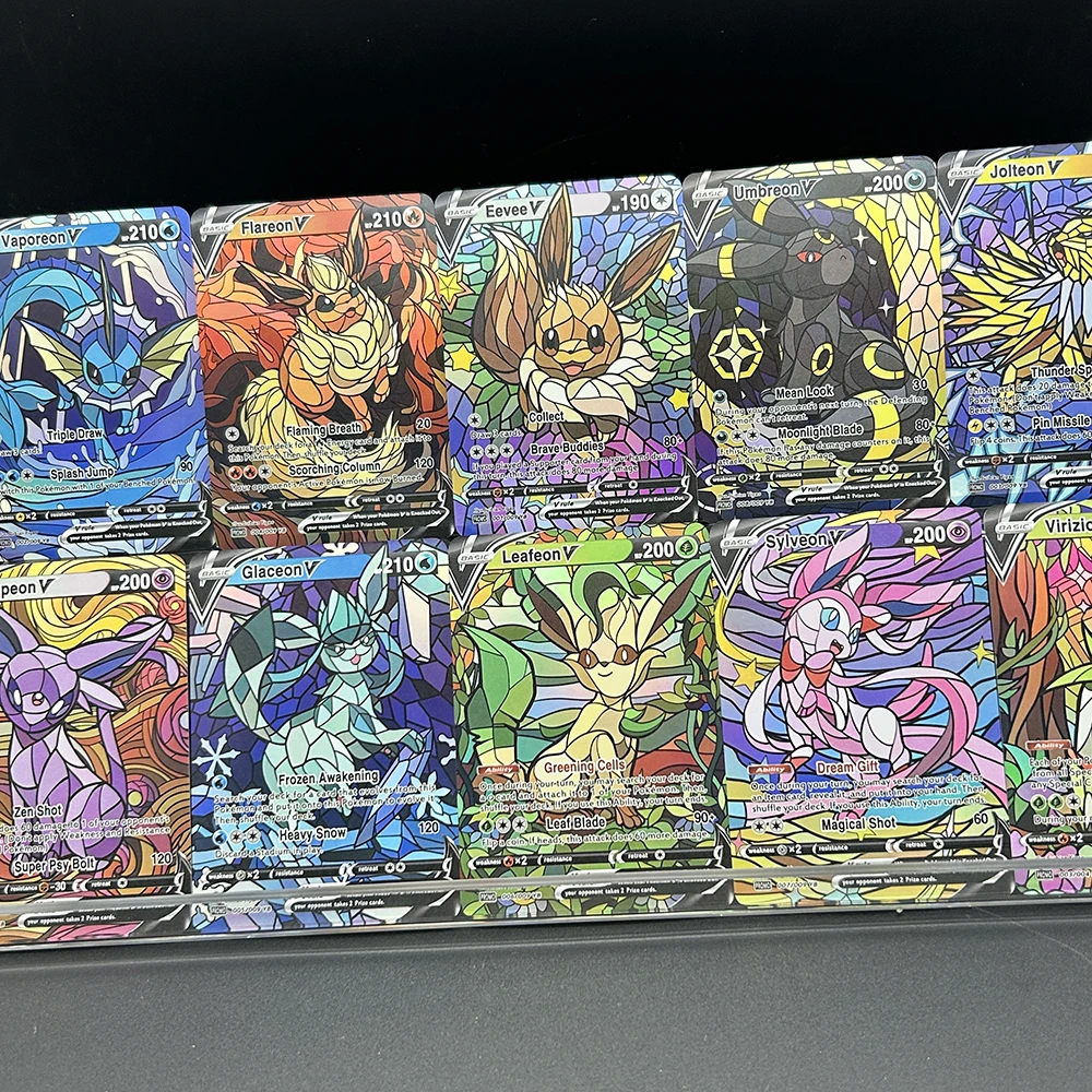 10 Buah/Set Diy PTCG Eevee Umb - Model Kit Anime ulasan dan harga