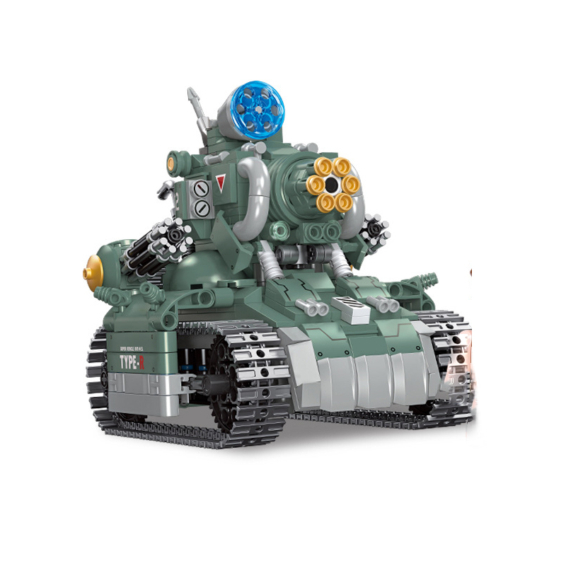 Mainan Tank Kendaraan Super-00 - Model Kit Metal Slug ulasan dan harga