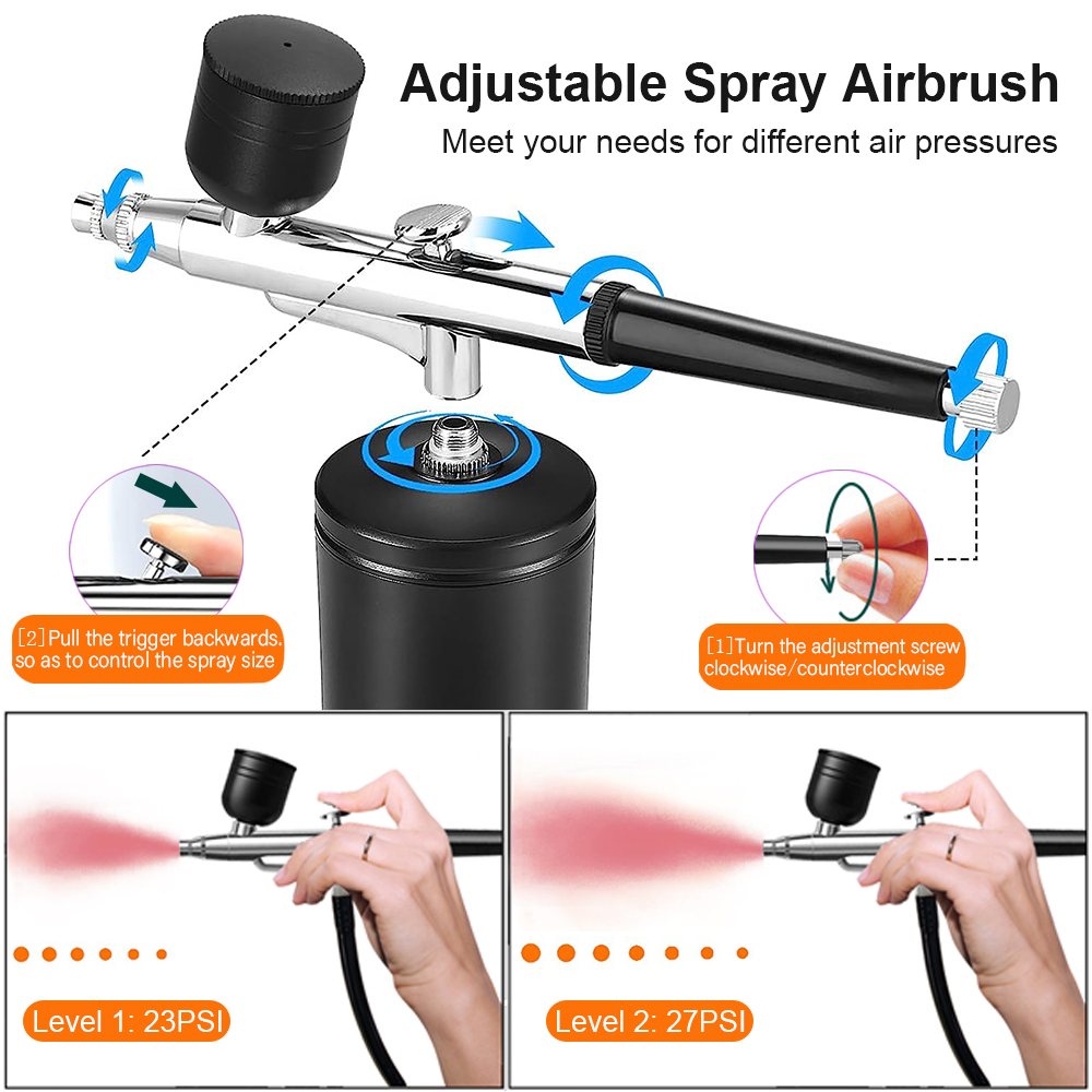 Lukisan Airbrush dengan kompre - Model Kit Weapons ulasan dan harga