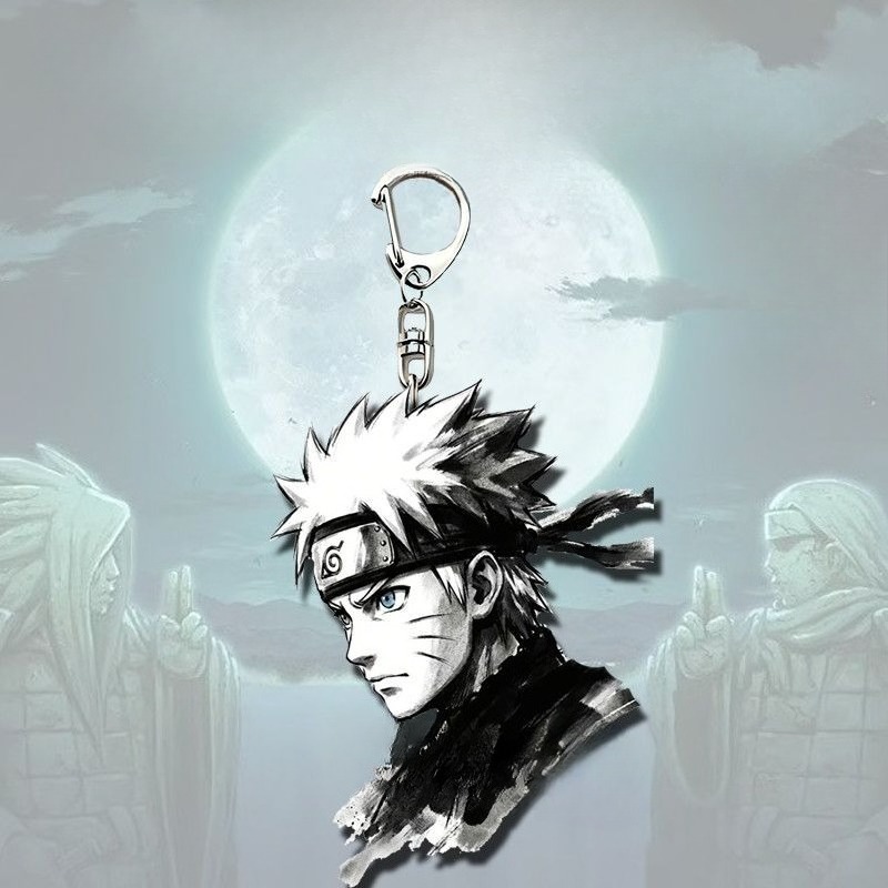 Gantungan Kunci Akrilik Berkua - Model Kit Naruto ulasan dan harga