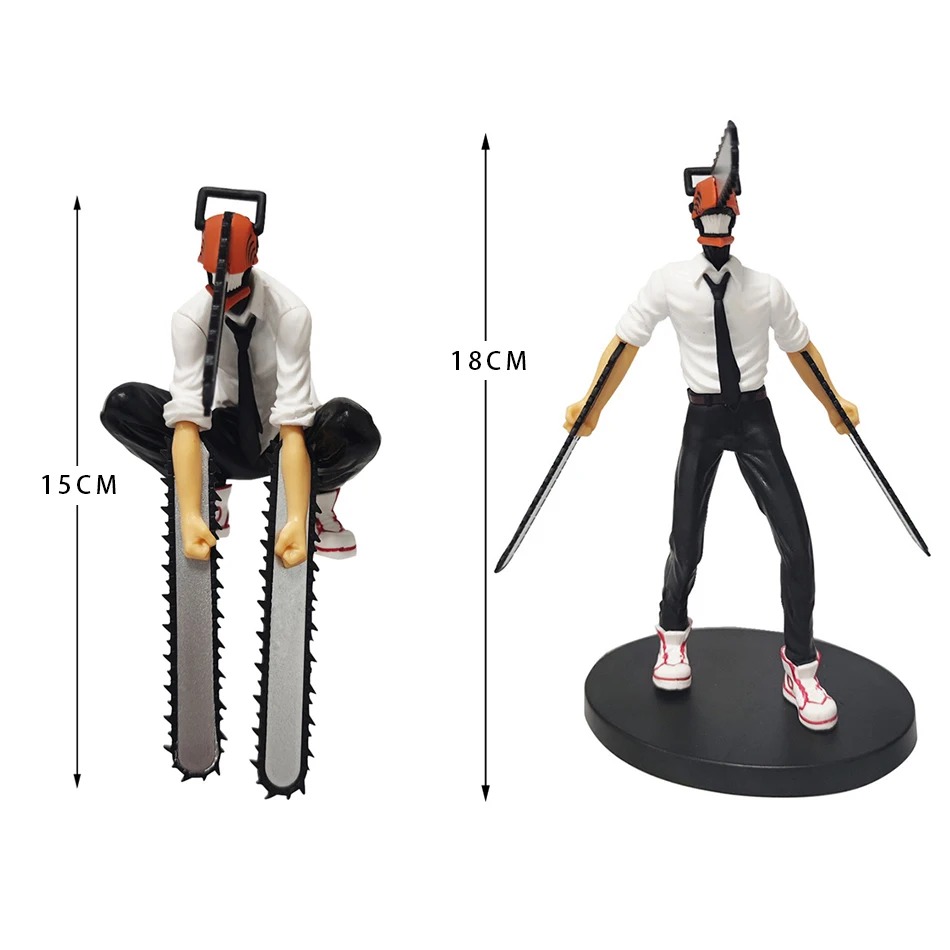 Figur Anime Chainsaw Man 15-18 - Model Kit Chainsaw Man ulasan dan harga
