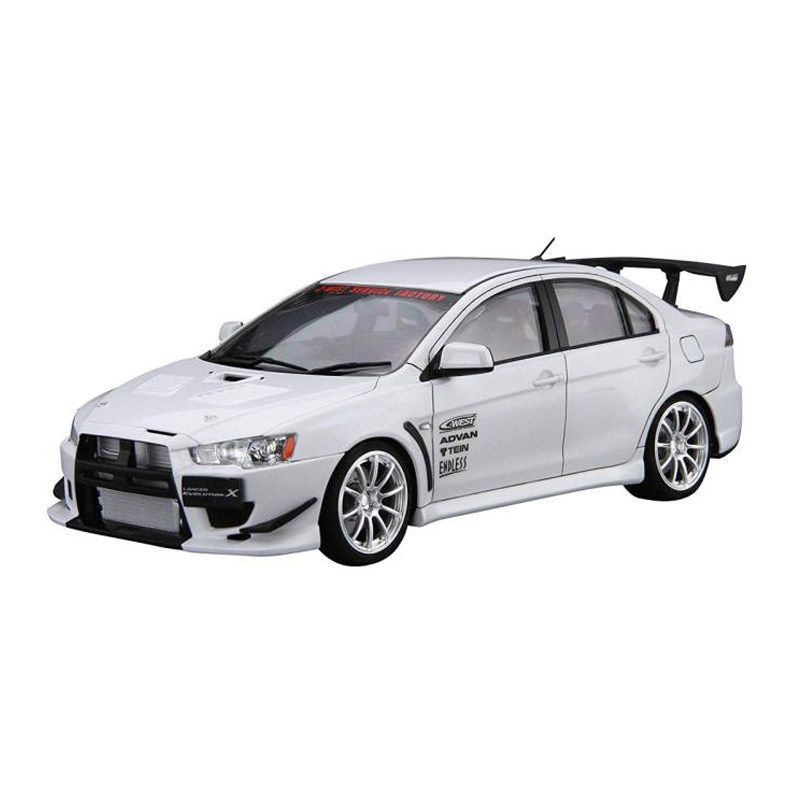 Model mobil rakitan statis Aos - Model Kit Aoshima ulasan dan harga