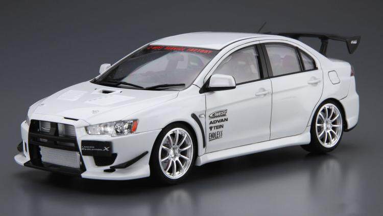Model mobil rakitan statis Aos - Model Kit Aoshima ulasan dan harga
