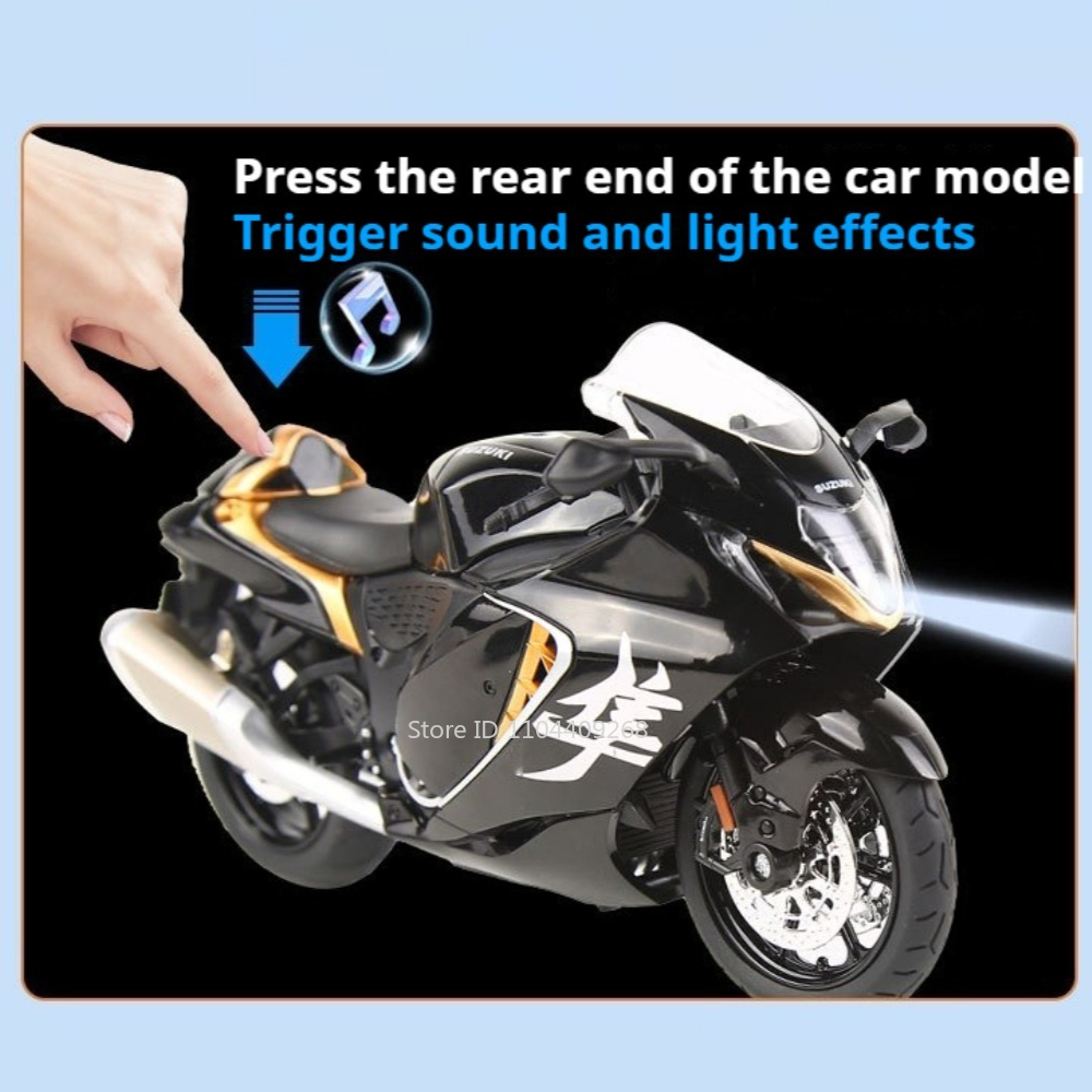 Model Motor Suzuki Hayabusa GS - Model Kit Aoshima ulasan dan harga