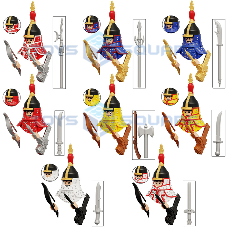 Blok Model tentara bendera kun - Model Kit Zhao Yun ulasan dan harga