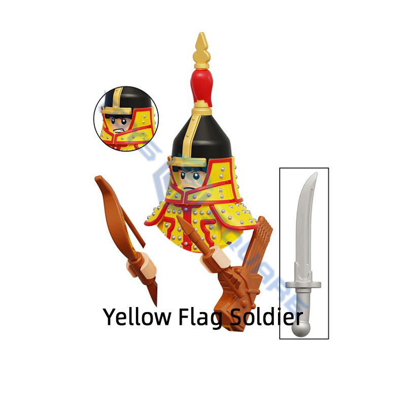 Blok Model tentara bendera kun - Model Kit Zhao Yun ulasan dan harga