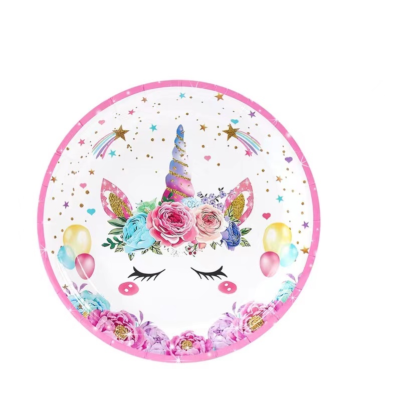 Peralatan Makan Sekali Pakai U - Model Kit Unicorn ulasan dan harga