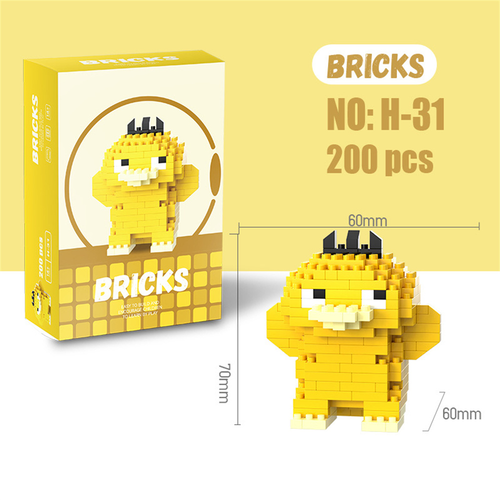 Blok Bangunan Mikro Pokemon Pi - Model Kit Toy ulasan dan harga