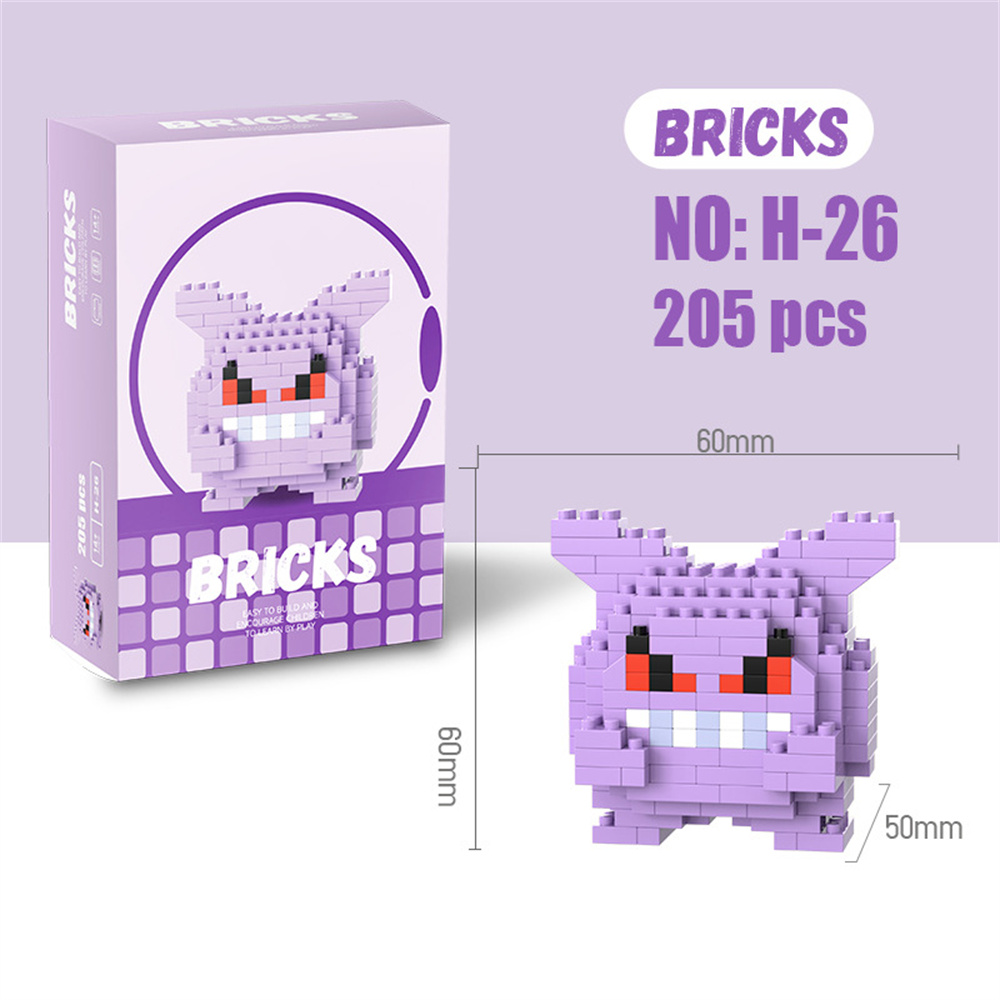 Blok Bangunan Mikro Pokemon Pi - Model Kit Toy ulasan dan harga