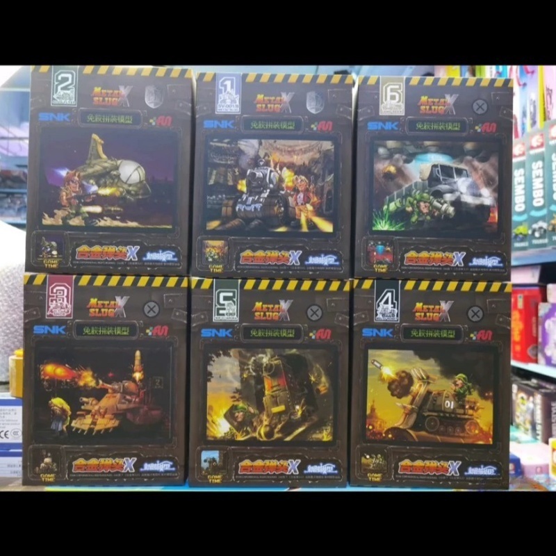 Model Era Populer Seri Metal S - Model Kit Metal Slug ulasan dan harga