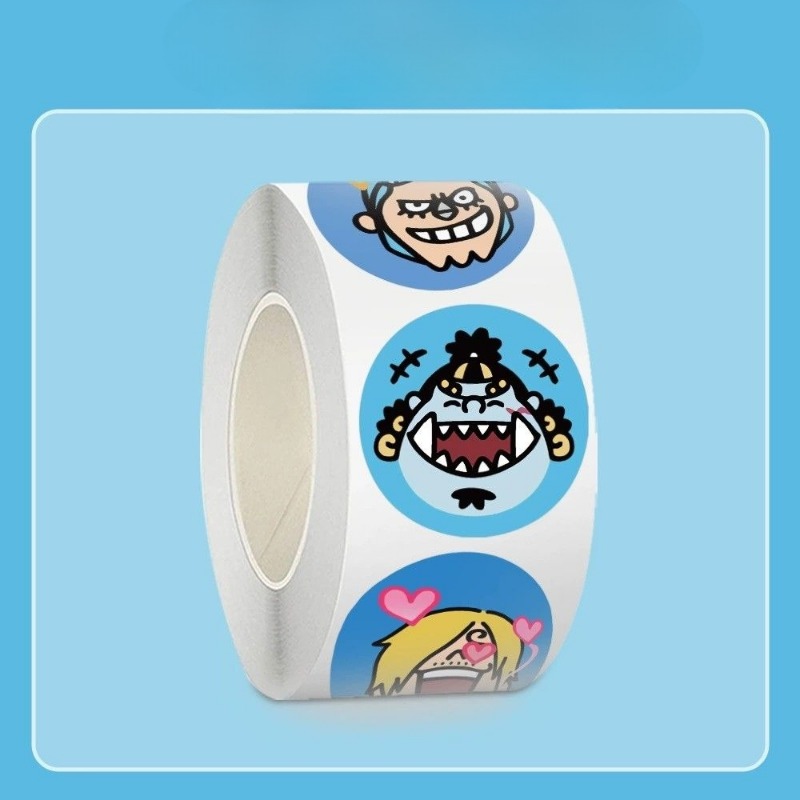 500 Stiker/Rol Stiker One Piec - Model Kit One Piece Bandai ulasan dan harga