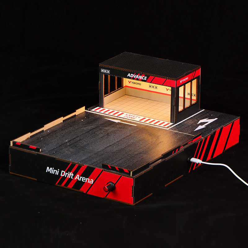 Diorama Trek Drift Skala 1:64  - Model Kit Toy ulasan dan harga