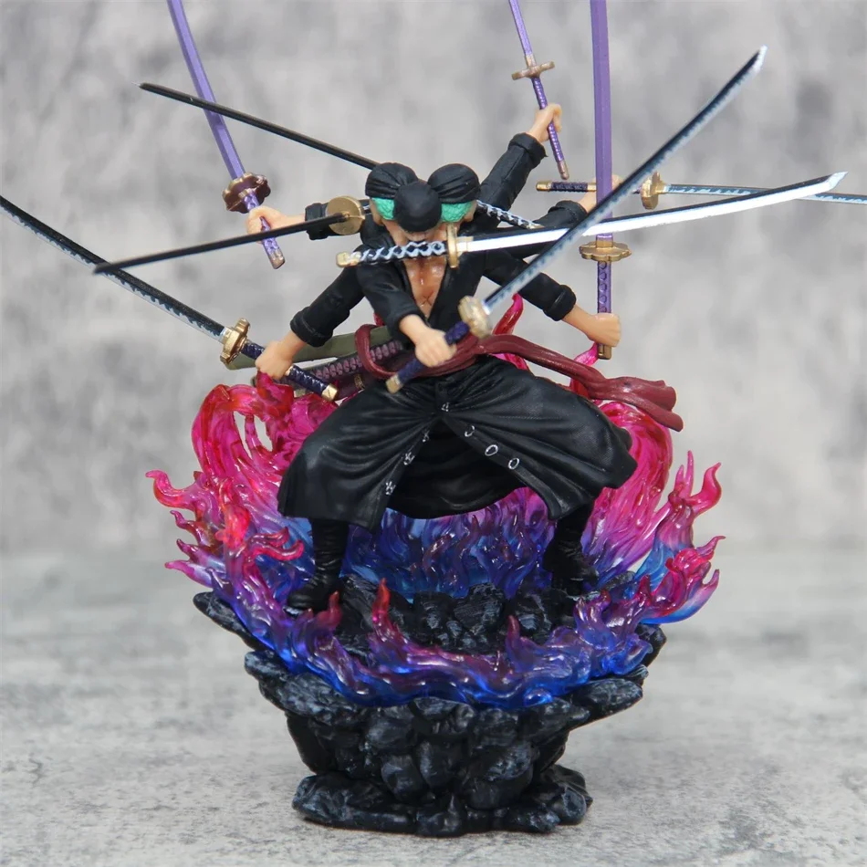 One Piece Zoro Action Figure T - Model Kit Anime ulasan dan harga
