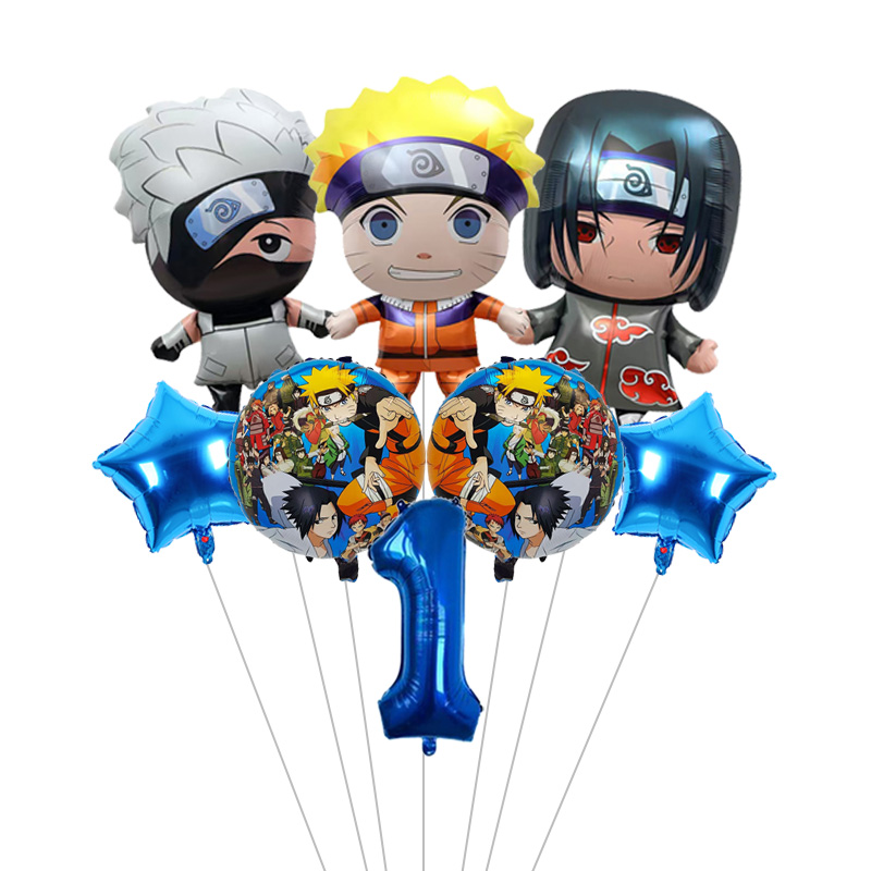 Set Balon Tema Anime Naruto -  - Model Kit Naruto ulasan dan harga