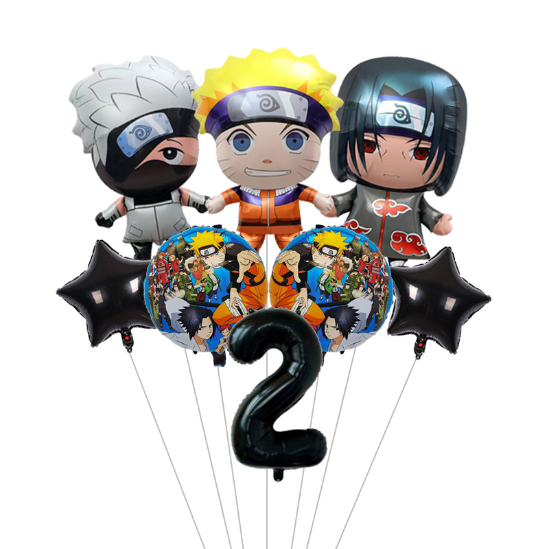 Set Balon Tema Anime Naruto -  - Model Kit Naruto ulasan dan harga
