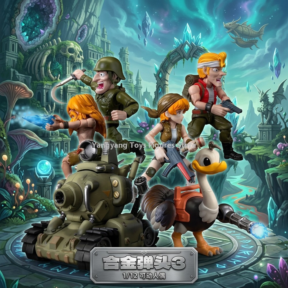 [Ready Stock] YOLOPARK AMK MIN - Model Kit Metal Slug ulasan dan harga
