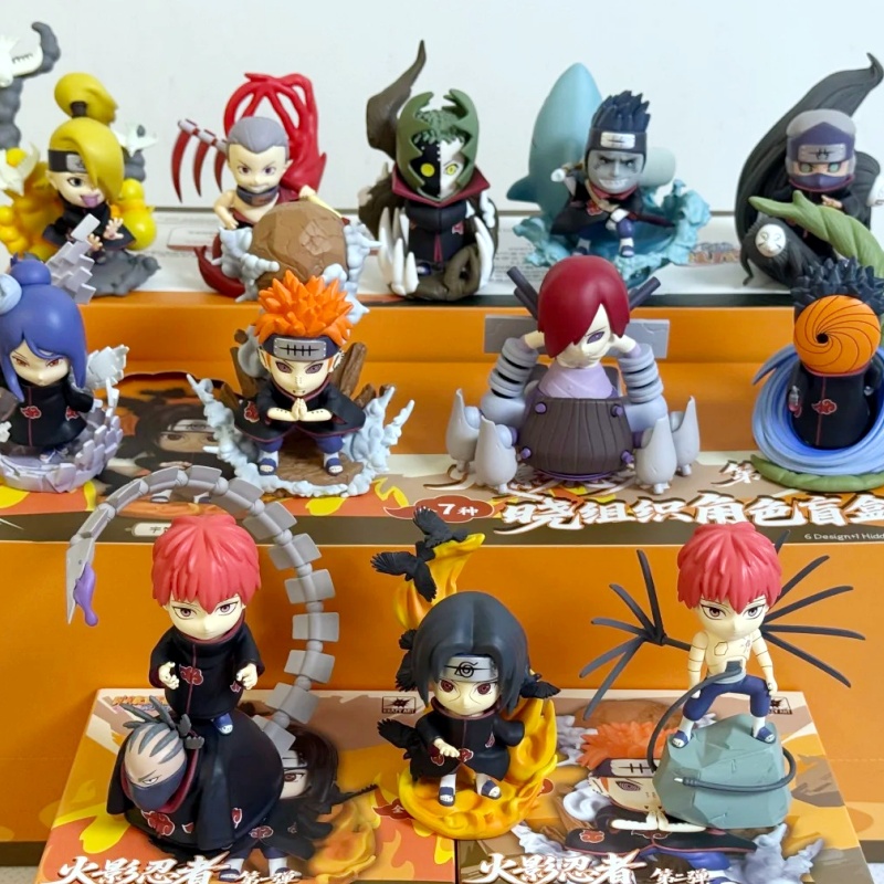 Kotak Misteri Karakter Akatsuk - Model Kit Naruto ulasan dan harga