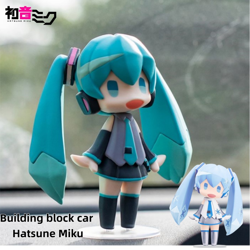 Set Figur Anime Miku & Blok Ba - Model Kit Japanese ulasan dan harga
