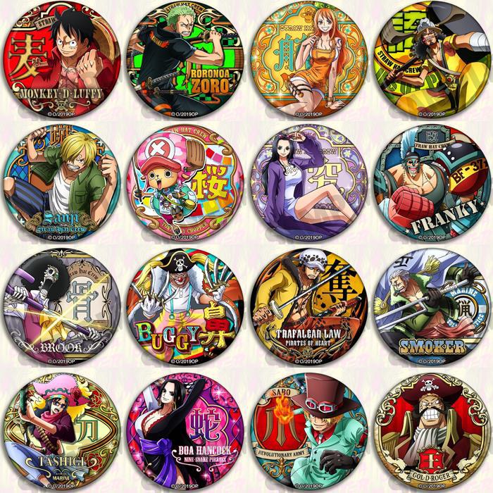Set Pin Lencana Anime One Piec - Model Kit One Piece Bandai ulasan dan harga