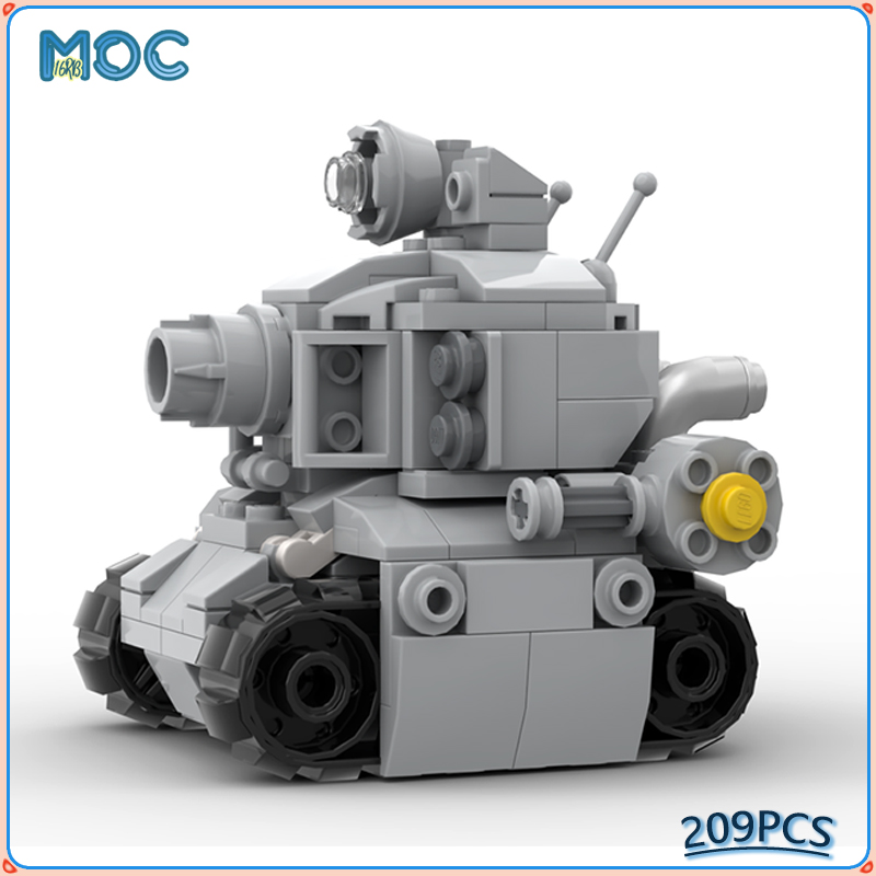 Blok Bangunan MOC Figur Aksi B - Model Kit Metal Slug ulasan dan harga