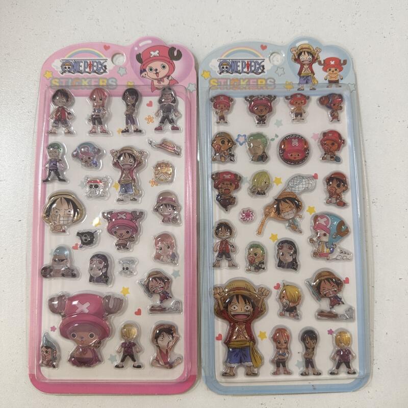 Stiker Relief 3D Kartun One Pi - Model Kit One Piece Bandai ulasan dan harga
