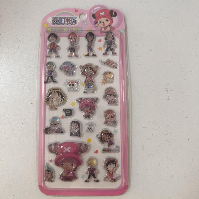 Stiker Relief 3D Kartun One Pi - Model Kit One Piece Bandai ulasan dan harga