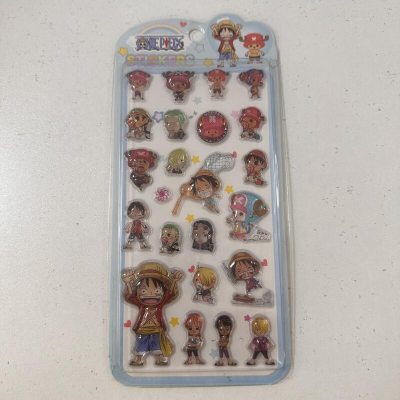 Stiker Relief 3D Kartun One Pi - Model Kit One Piece Bandai ulasan dan harga