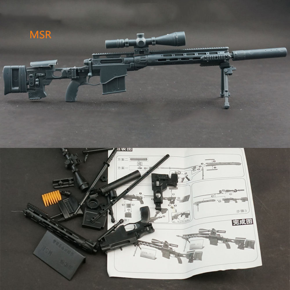 1/6 Skala Remington MSR Modula - Model Kit Weapons ulasan dan harga