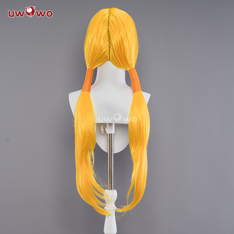 UWOWO Stella Wig Cosplay wanit - Model Kit Chainsaw Man ulasan dan harga