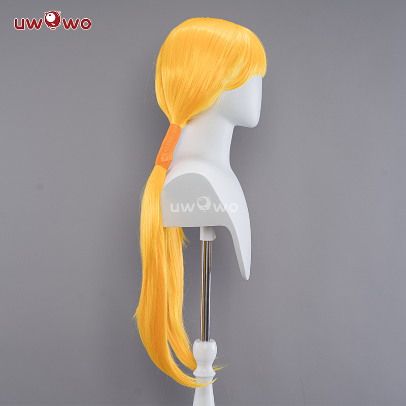 UWOWO Stella Wig Cosplay wanit - Model Kit Chainsaw Man ulasan dan harga